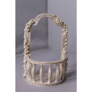 Wedding Cake Topper Arch Stand Fairy Garden Balcony Miniature Romantic Decor
